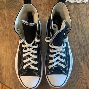 Converse run star hike black 9.5 Womens